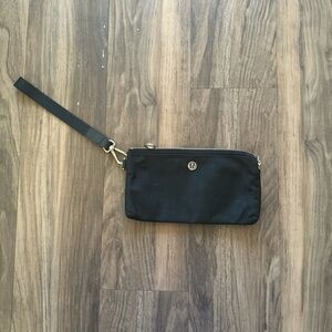 Lululemon Athletica Black Key & Card Holder